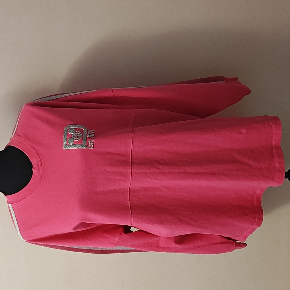 Disney hot pink sweatshirt